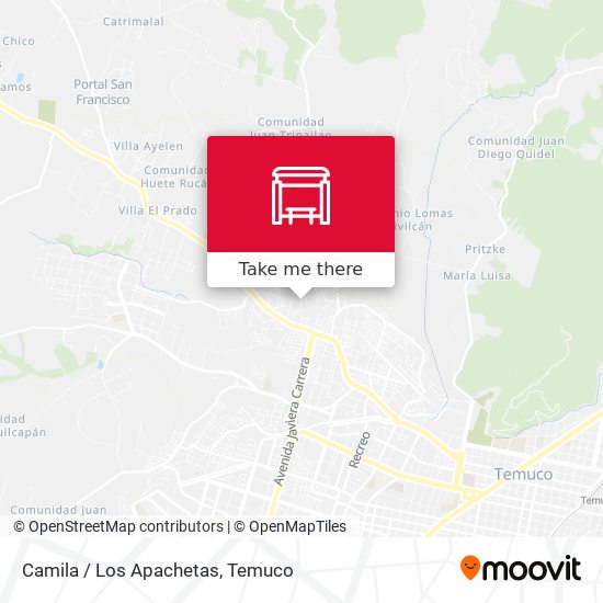 Mapa de Camila / Los Apachetas