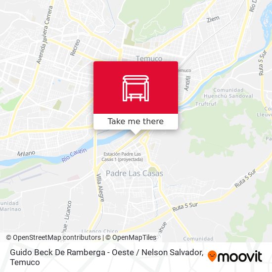 Guido Beck De Ramberga - Oeste / Nelson Salvador map
