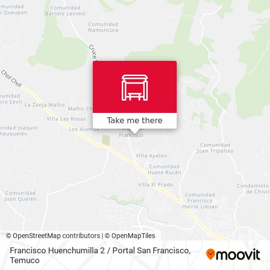 Francisco Huenchumilla 2 / Portal San Francisco map