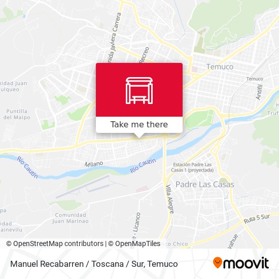 Manuel Recabarren / Toscana / Sur map