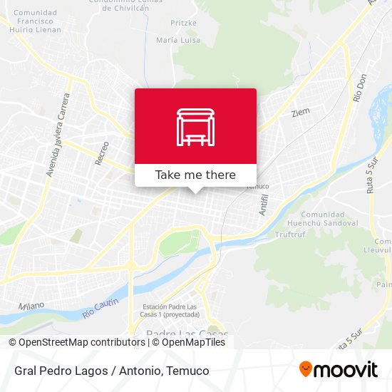 Mapa de Gral Pedro Lagos / Antonio