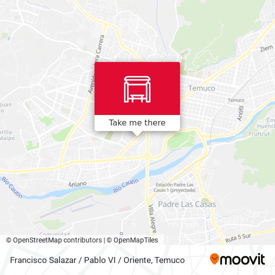 Francisco Salazar / Pablo VI / Oriente map