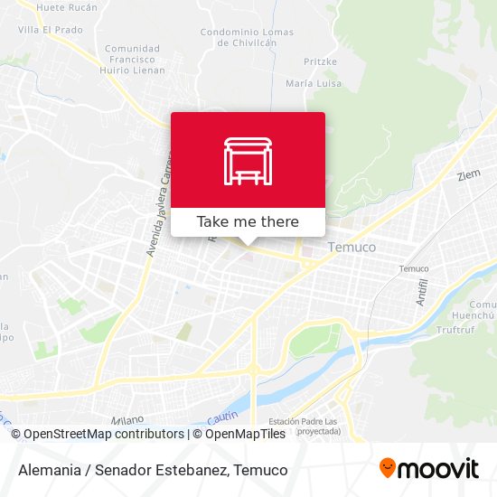 Alemania / Senador Estebanez map