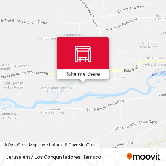 Jerusalem / Los Conquistadores map