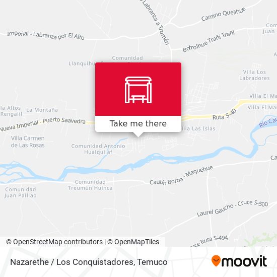 Nazarethe / Los Conquistadores map