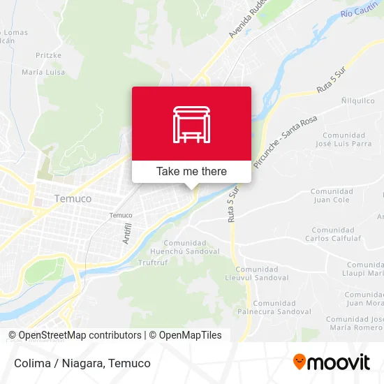 Colima / Niagara map