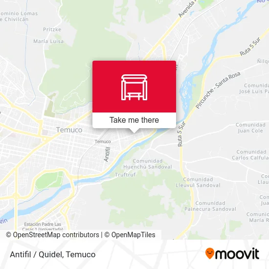 Antifil / Quidel map