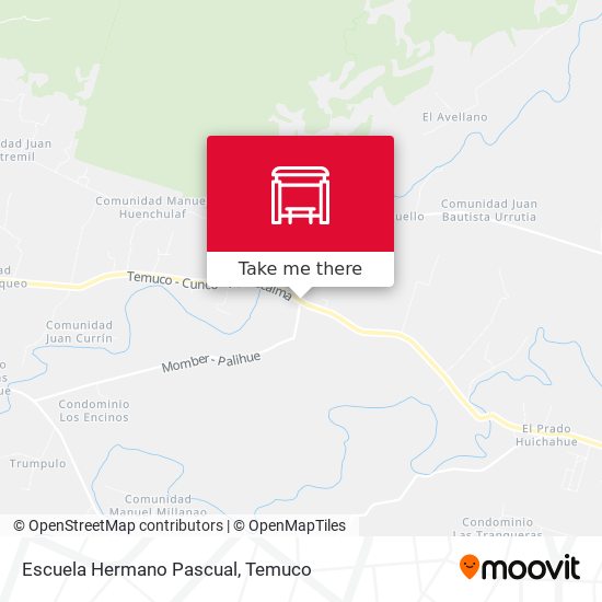 Mapa de Escuela Hermano Pascual