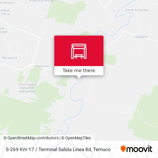 S-269 Km 17 / Terminal Salida Linea 8d map