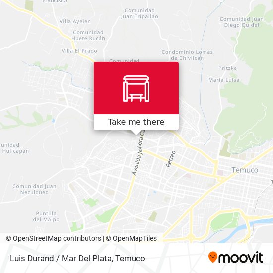 Luis Durand / Mar Del Plata map