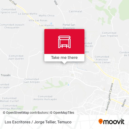 Los Escritores / Jorge Tellier map