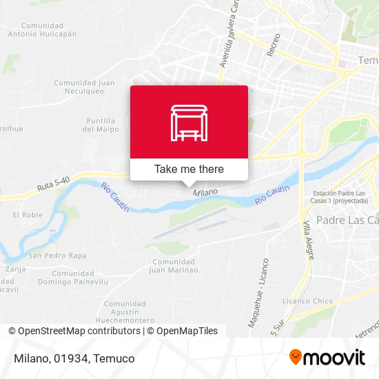Milano, 01934 map