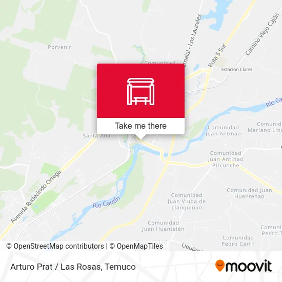 Arturo Prat / Las Rosas map