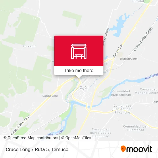 Cruce Long / Ruta 5 map