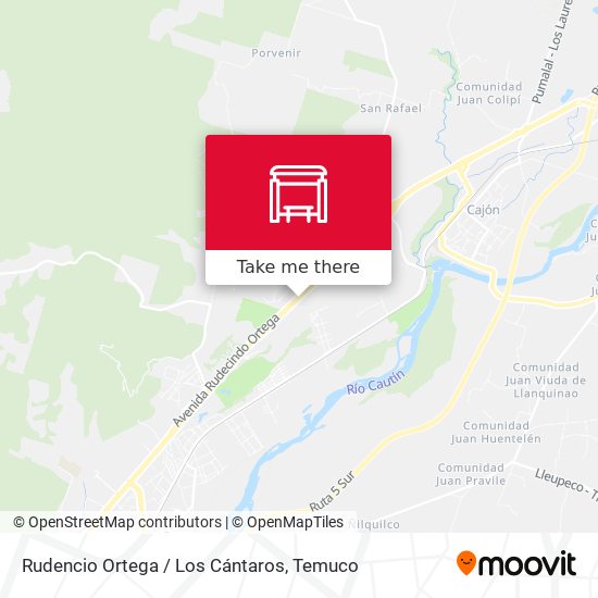 Rudencio Ortega / Los Cántaros map