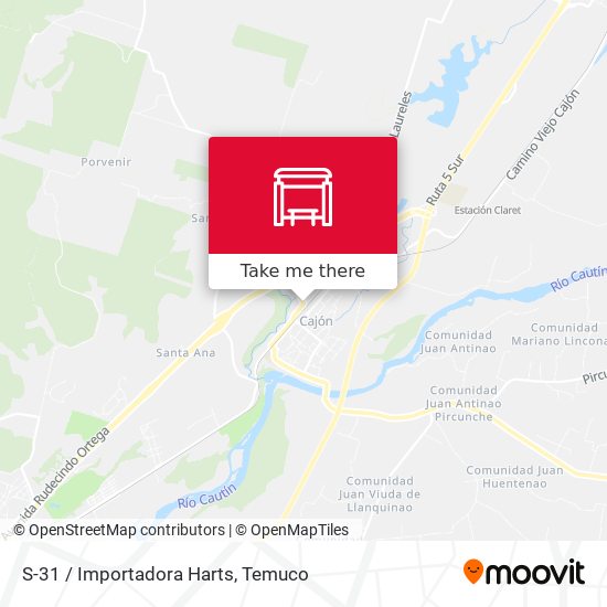Mapa de S-31 / Importadora Harts