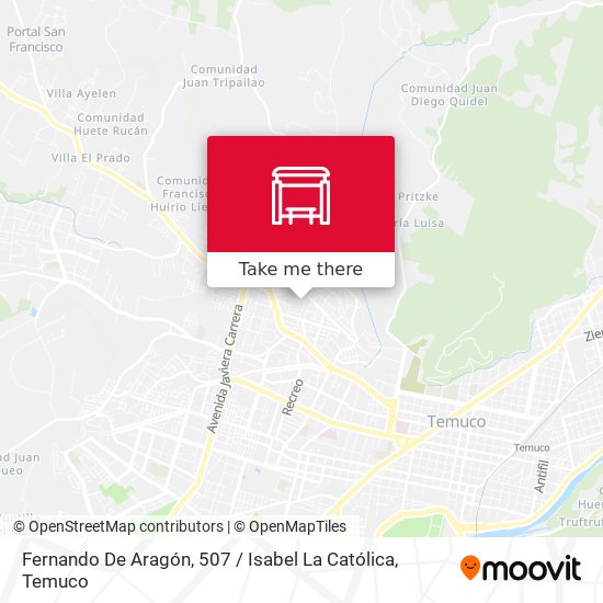 Mapa de Fernando De Aragón, 507 / Isabel La Católica