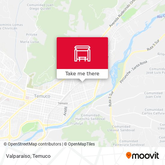 Mapa de Valparaíso