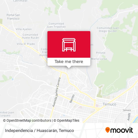 Independencia / Huascarán map