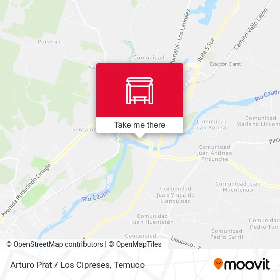 Arturo Prat / Los Cipreses map