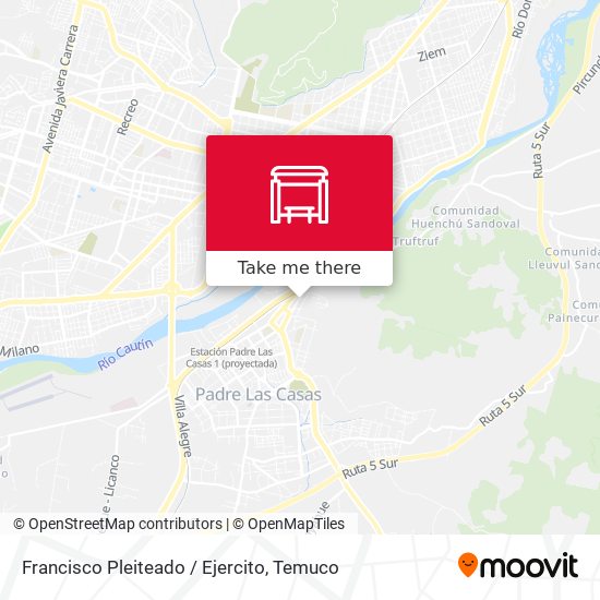 Mapa de Francisco Pleiteado / Ejercito