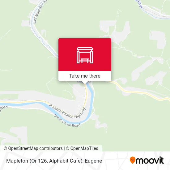 Mapa de Mapleton (Or 126, Alphabit Cafe)