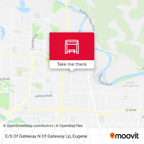 E/S Of Gateway N Of Gateway Lp map