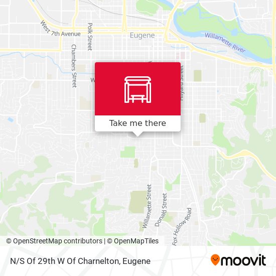 Mapa de N/S Of 29th W Of Charnelton