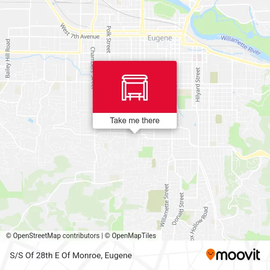 Mapa de S/S Of 28th E Of Monroe