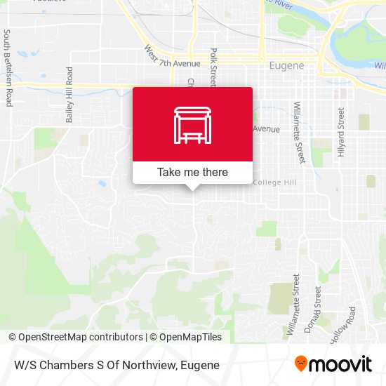 Mapa de W/S Chambers S Of Northview