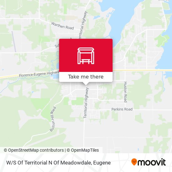 Mapa de W / S Of Territorial N Of Meadowdale