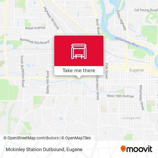 Mckinley Station Outbound map