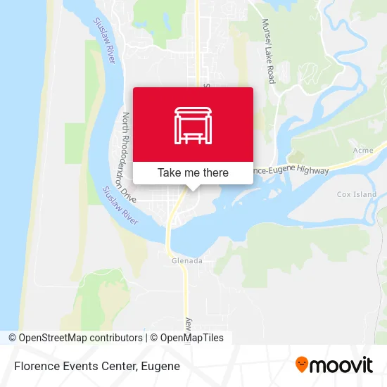 Mapa de Florence Events Center