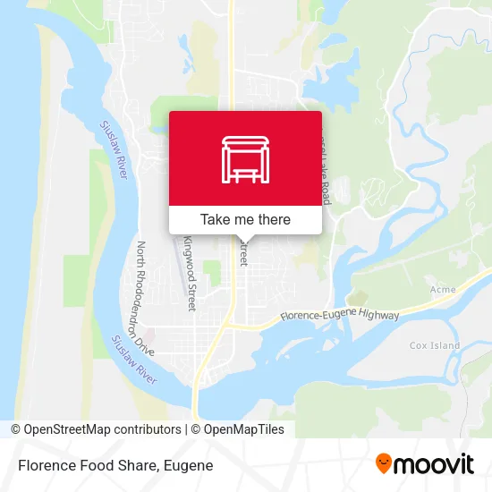 Mapa de Florence Food Share