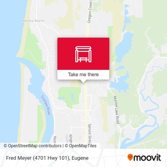 Mapa de Fred Meyer (4701 Hwy 101)