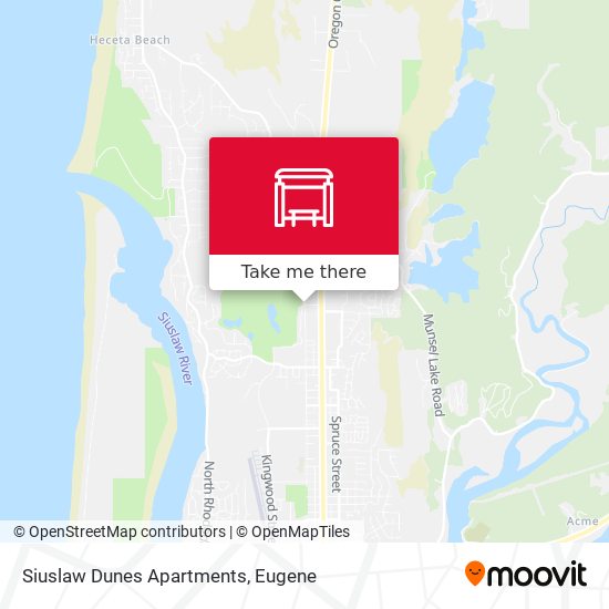 Siuslaw Dunes Apartments map
