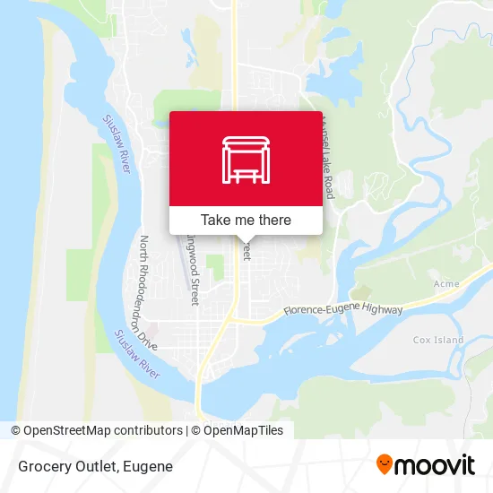 Mapa de Grocery Outlet