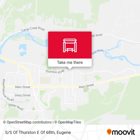 Mapa de S/S Of Thurston E Of 68th