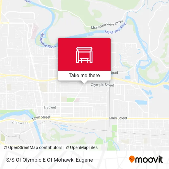 Mapa de S/S Of Olympic E Of Mohawk