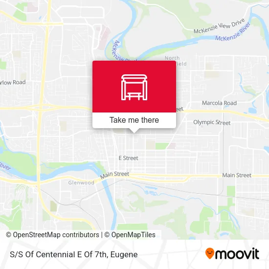 Mapa de S/S Of Centennial E Of 7th