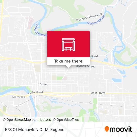 E/S Of Mohawk N Of M map