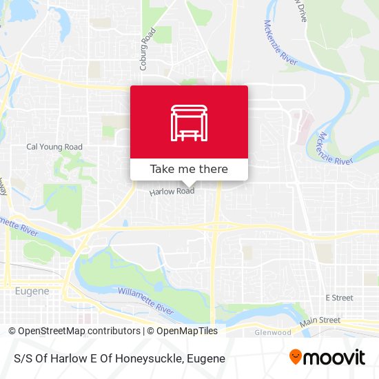 Mapa de S/S Of Harlow E Of Honeysuckle