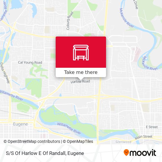 S/S Of Harlow E Of Randall map