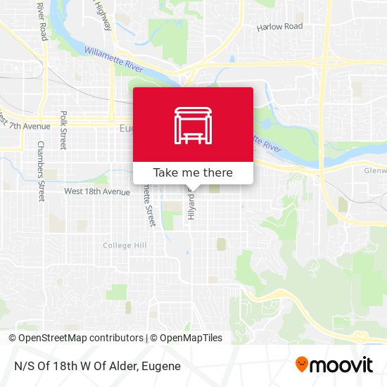 N/S Of 18th W Of Alder map