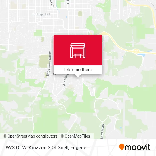 W/S Of W. Amazon S Of Snell map