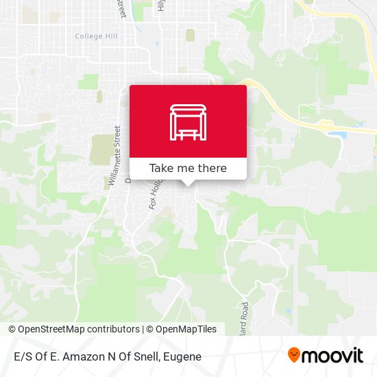 E/S Of E. Amazon N Of Snell map