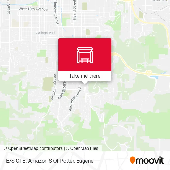Mapa de E/S Of E. Amazon S Of Potter