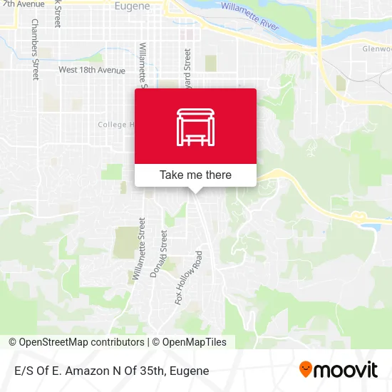 Mapa de E/S Of E. Amazon N Of 35th