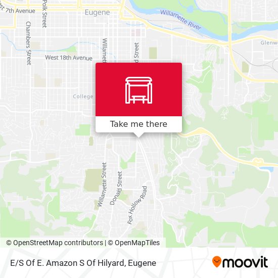 E/S Of E. Amazon S Of Hilyard map