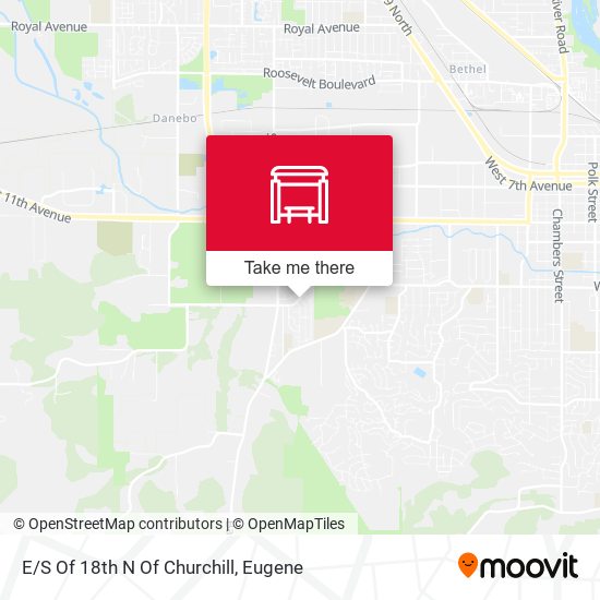 E/S Of 18th N Of Churchill map